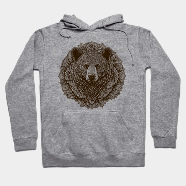 Ballpoint Bear Essence Hoodie by nandraken